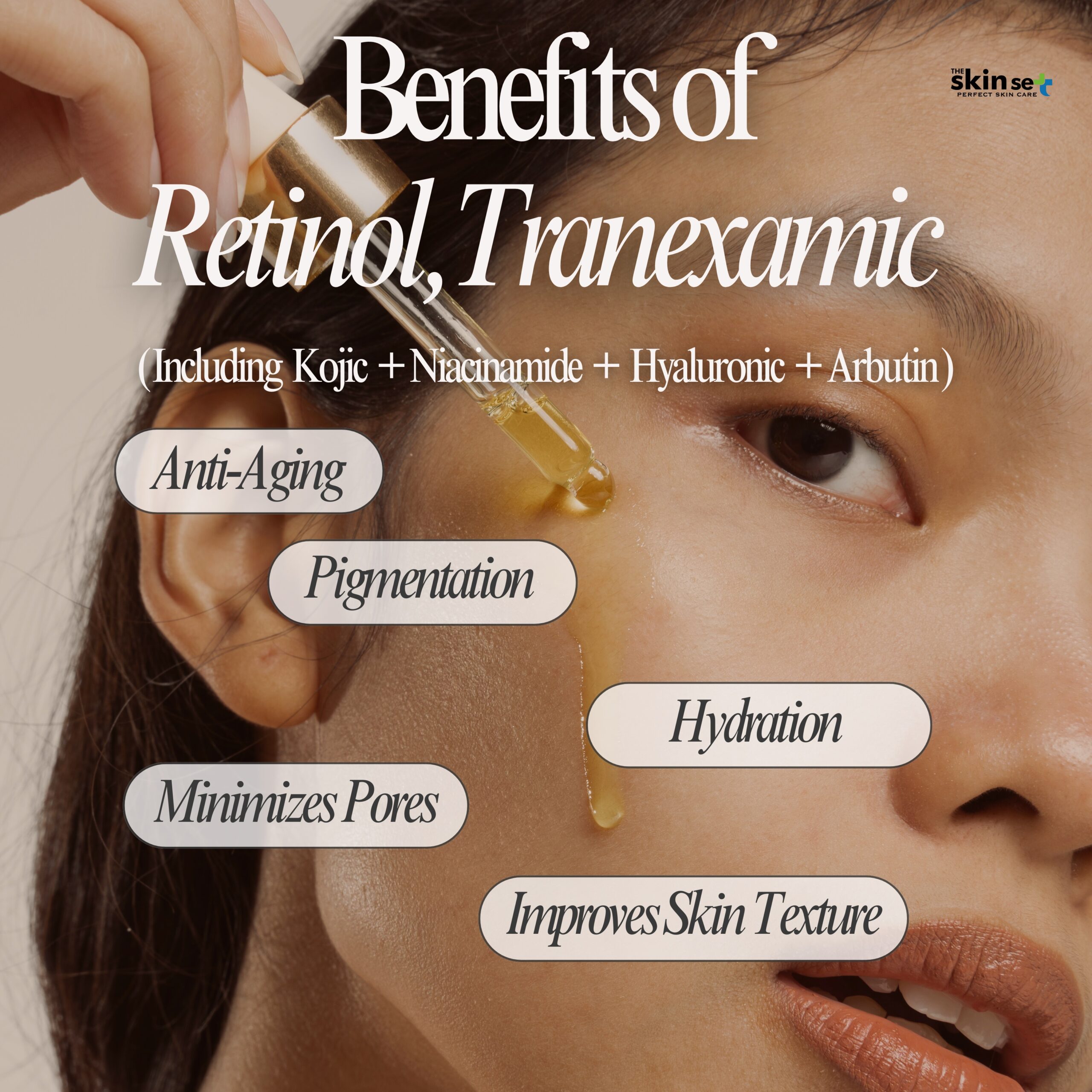 Retinol & Tranexamic Acid Anti-Ageing & Anti-Pigmentation Serum - Image 6