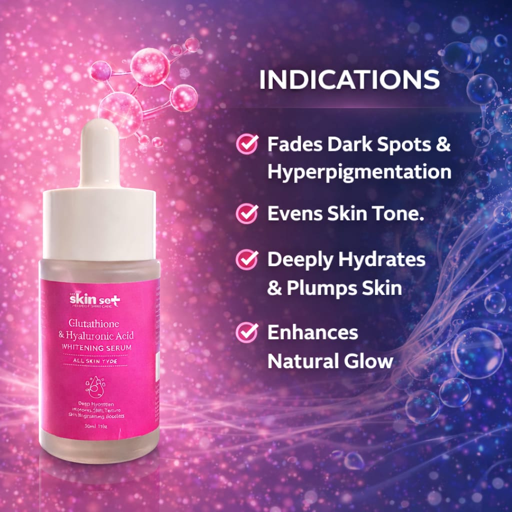 Glutathione & Hyaluronic Acid Whitening Serum - Image 3