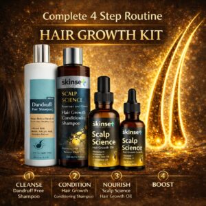 Complete 4 Step Routine – Hair Growth Kit